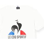 T-shirts à manches courtes Le Coq sportif blancs Taille 12 ans look sportif pour garçon de la boutique en ligne Amazon.fr 
