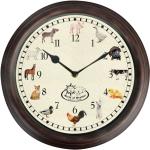 Horloges design Esschert Design à motif animaux 