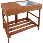 Tables de rempotage Esschert Design marron en bois 