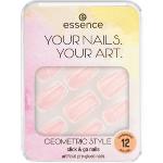 Essence Ongles Faux ongles Click & Go Nails Ceometric Style 12 Stk.