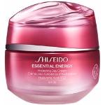 Crèmes de jour Shiseido Essential Energy d'origine japonaise 50 ml pour le visage hydratantes 