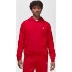 Pullovers Nike Essentials rouges en polaire à capuche Taille L pour homme 