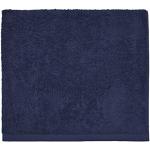 Serviettes de bain Essix bleues en coton 
