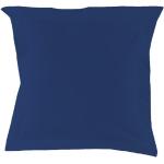 Taies d'oreiller Essix bleu nuit en coton 50x70 cm 