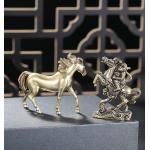 Figurines d'animaux en métal de chevaux 