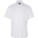 ETERNA Half Sleeve Modern FIT Cover Shirt Twill White UNI, Blanc, 44 Homme