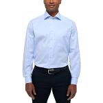 ETERNA Homme Chemise Unie Cover Shirt Comfort FIT 1/1 Bleu Clair 45_H_1/1