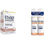 Anti transpirants Etiaxil en lot de 2 d'origine française sans parfum 15 ml pour le corps transpiration excessive pour peaux sensibles 