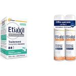 Anti transpirants Etiaxil en lot de 2 sans parfum 15 ml pour le corps transpiration excessive pour peaux sensibles 
