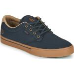 Chaussures de skate  Etnies Jameson bleues en caoutchouc vegan éco-responsable Pointure 41 avec un talon jusqu'à 3cm look Skater pour homme en promo 