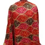 Étoles multicolores en laine look fashion pour femme 