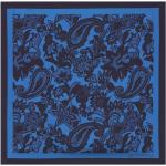 Écharpes en soie Etro bleues à motif paisley Tailles uniques pour homme 