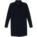 Manteaux Etro bleu marine à motif paisley à capuche Taille XL 
