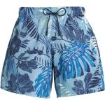 Shorts de bain Etro bleu ciel à fleurs pour homme en promo 