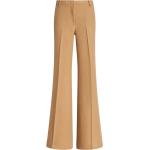 Pantalons de costume Etro marron clair en viscose Taille XL W42 pour femme en promo 