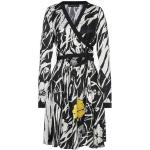 Robes fleuries Etro noires à fleurs en soie courtes à manches longues Taille XXS pour femme 