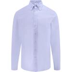 Chemises Etro bleues en coton imprimées à manches longues Taille XL classiques pour homme 