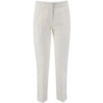 Pantalons chino Etro blancs à motif paisley stretch Taille XS pour femme 