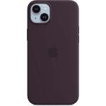 Coques & housses iPhone Apple violettes à rayures en silicone type souple 