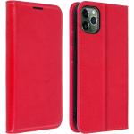 Coques & housses iPhone 11 Pro Avizar rouges à rayures en cuir en promo 