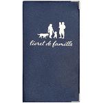 Porte-documents de mariage bleus made in France look fashion 