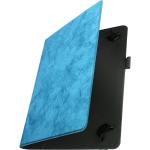 Housses Avizar bleues en cuir synthétique de tablette 10 pouces 