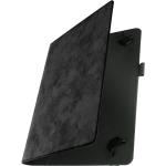 Housses Avizar noires en cuir synthétique de tablette 10 pouces en promo 