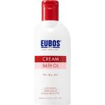 Huiles de bain Eubos d'origine allemande à l'acide lactique 30 ml pour peaux sèches texture crème 
