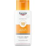 Protection solaire Eucerin indice 50 à la glycérine sans parfum 50 ml pour peaux sensibles texture crème 