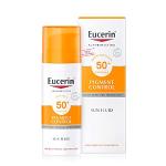 Crèmes solaires Eucerin 50 ml pour le visage pour peaux sensibles en promo 