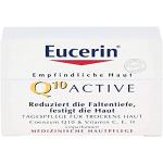 Crèmes de jour Eucerin Q10 Active 50 ml pour le visage anti rides hydratantes pour peaux sèches en promo 