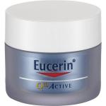 Crèmes de nuit Eucerin Q10 Active sans parfum 50 ml pour le visage anti rides hydratantes pour femme 