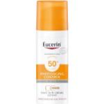 Crèmes solaires teintées Eucerin à la glycérine 50 ml pour le visage texture crème 