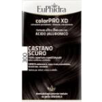 Colorations Euphidra châtain pour cheveux à l'acide hyaluronique 