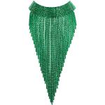 Ras-de-cou Ever Faith verts en cristal look fashion pour femme 