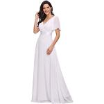 Robes de soirée blanches Taille 3 XL look fashion pour femme 