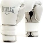 Matériel de boxe Everlast blancs en cuir synthétique en promo 