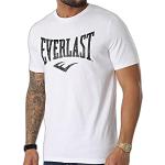 T-shirts Everlast blancs à manches courtes à manches courtes Taille XL look fashion pour homme en promo 