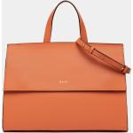 everyday bag leather orange