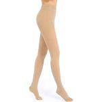 Collants de running beiges Taille 3 XL pour femme 