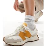 Baskets à lacets New Balance 327 blancs cassés en caoutchouc à lacets Pointure 39,5 look casual pour femme en promo 