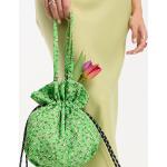 Sacs à main imprimés verts à fleurs à motif fleurs pour femme en promo 