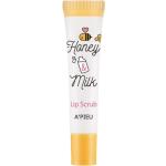 Gommages lèvres A'PIEU beiges nude vitamine E 8 ml pour les lèvres hydratants pour tous types de peaux texture lait 