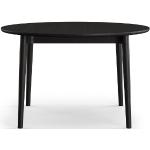 Tables rondes Northern noires extensibles 