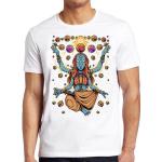 T-shirts à imprimés en coton à motif Bouddha bio éco-responsable look fashion pour femme 