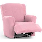 Housses de fauteuil roses en lot de 2 3 places 