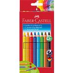 Crayons de couleur Faber Castell marron en bois en promo 