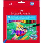 Faber-Castell, Écriture + dessin, Crayons d'aquarelle Classic (Multicolore)