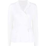 Vestes en laine Fabiana Filippi blanches à manches longues Taille XXL classiques pour femme en promo 