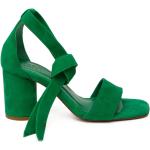 Sandales à talons Fabienne Chapot vertes en cuir Pointure 41 pour femme 